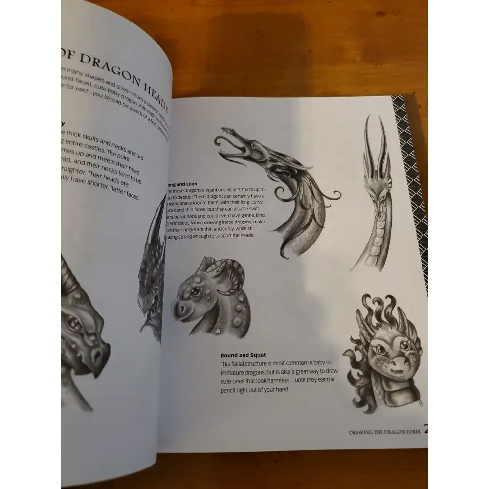 Drawing Dragons: Learn to Create Fantastic‎ Fire Creatures Book